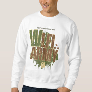 Sweatshirt Camo WLFI Army Wealth Warrior