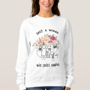 Sweatshirt Camping populaire Cute Vintage Retro