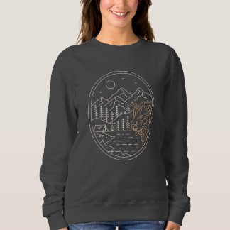 Sweatshirt Camping sauvage 3