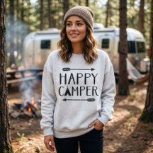 Campingueur heureux