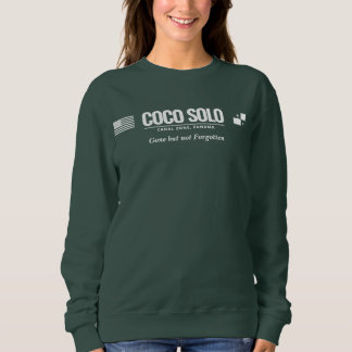 Sweatshirt Canal Zone Panama Town Bases (personnalisables)