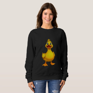 Sweatshirt Caneton Jaune Amical