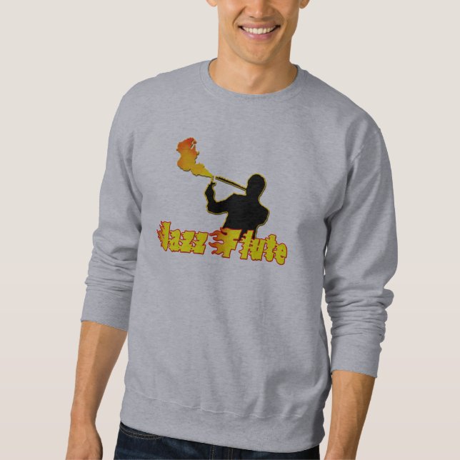 Sweatshirt Cannelure de jazz (Devant)