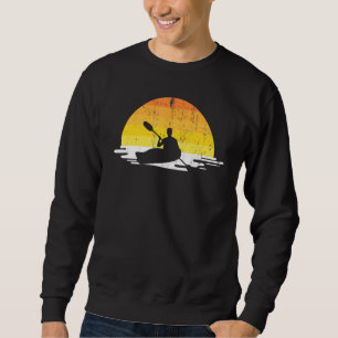 Sweatshirt Canoë-kayak Kayak Extérieur Kayaker Sunset Ka