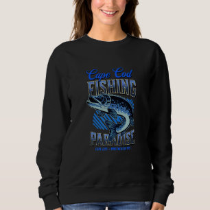 Sweatshirt Cap Cod Fishing Paradise