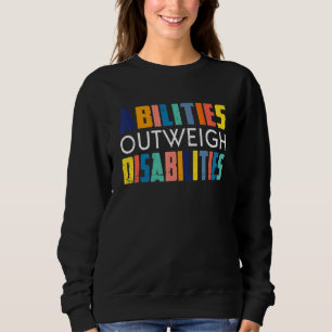Sweatshirt Capacités par rapport aux déficiences Psychologie 