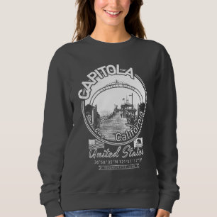 SWEATSHIRT CAPITOLA PÈRE NOËL CRUZ CALIFORNIE - CAPITOLA WHAR