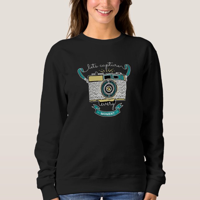Sweatshirt Captons chaque instant (Devant)