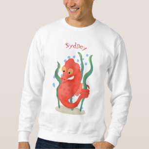 Sweatshirt Caricature d'hippocampe pygmée