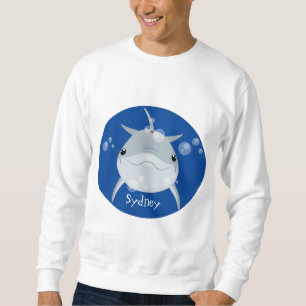 Sweatshirt Caricature joli dauphin kawaii kawaii