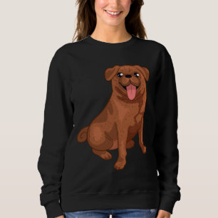 Sweatshirt Carlin Chocolat Conception T-shirt classique 4