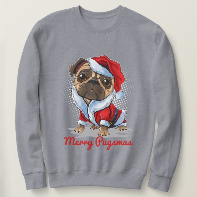 Sweatshirt Carlin de Noël (Design devant)