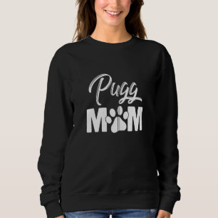 Sweatshirt Carlin Maman Chien Mama Drôle Carlin Amoureux Thèm