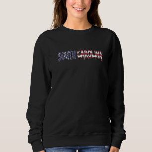Sweatshirt Caroline du Sud États-Unis États-Unis d'Amérique D