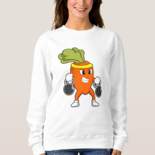 Sweatshirt Carotte à Fitness avec cloches