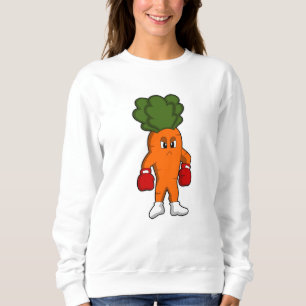 Sweatshirt Carotte en boîte avec gants de boxe
