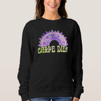 Sweatshirt Carpe Diem Latin Indigène Mandala 5 Fan Fun
