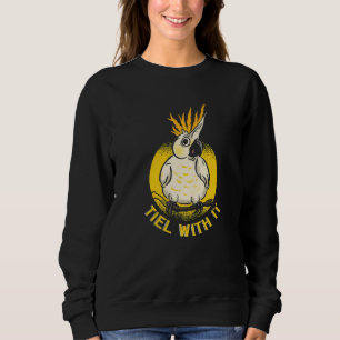 Sweatshirt Carrelage Avec Il Cockatiel Oiseau Parrot