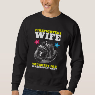Sweatshirt Carrière de pompier Emt fiers pompiers américains