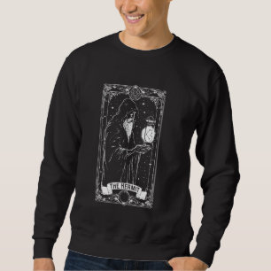 Sweatshirt Carte de Tarot Mystique Hermite Major Arcana Witch