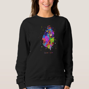Sweatshirt Carte Sainte-Lucie
