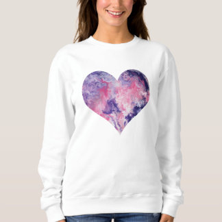 Sweatshirt Carton rose, cadeau pour elle