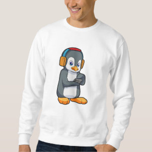 Sweatshirt Casque de musique Penguin