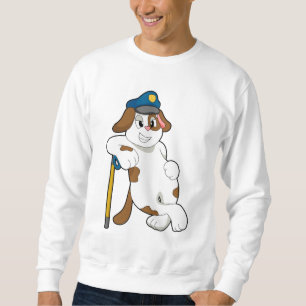 Sweatshirt Casquette de police de chien