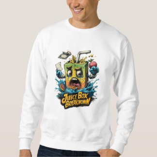 Sweatshirt Casse de la Boîte de Jus – Dessin Animé Drôle de B