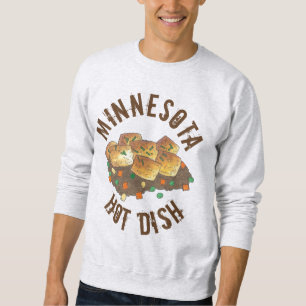 Sweatshirt Casserole de tatouage à plat chaud du Minnesota