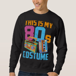 Sweatshirt Cassette 80s Musique 80s Costume fête 80s