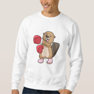 Sweatshirt Castor à la boxe avec gants de boxe