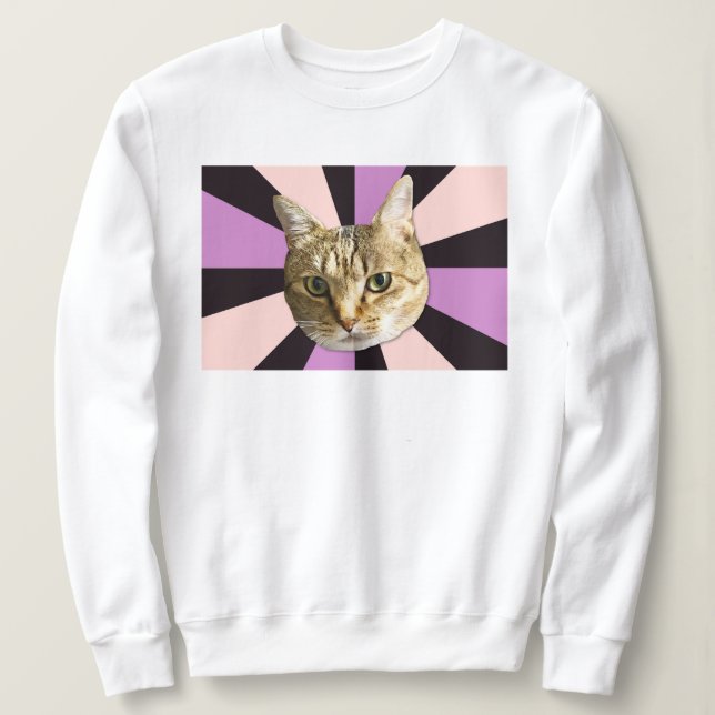 Sweatshirt cat  (Design devant)