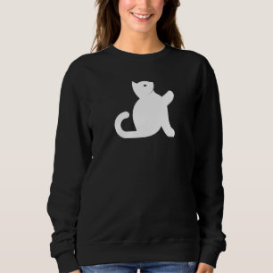 Sweatshirt Cat dit bonjour