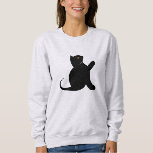 Sweatshirt Cat dit bonjour