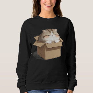 Sweatshirt Cat in the Box Shirt