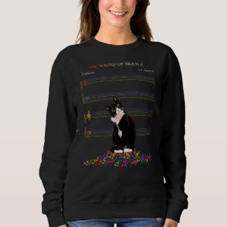 Sweatshirt Cat The Sound Of Silence Color