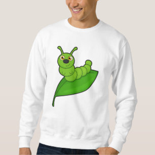 Sweatshirt Caterpillar avec feuille