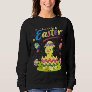 Sweatshirt Caterpillar Easter Egg Caterpillar Happy Pâques