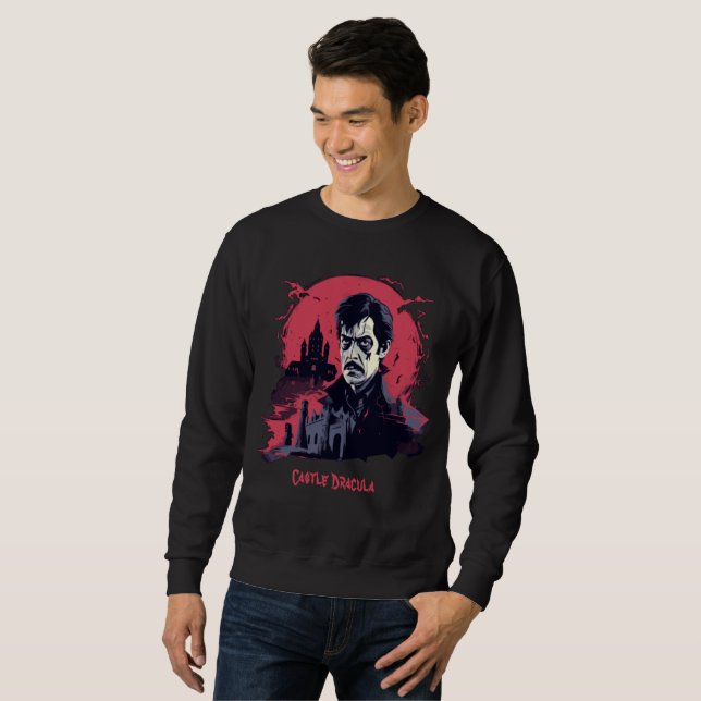 Sweatshirt Cauchemar gothique (Devant entier)