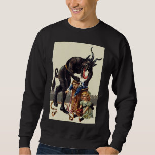 Sweatshirt cauchemar noël krampus