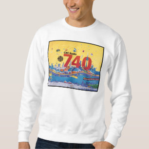 Sweatshirt CBC Radio 740 - Habillage promotionnel (1980)
