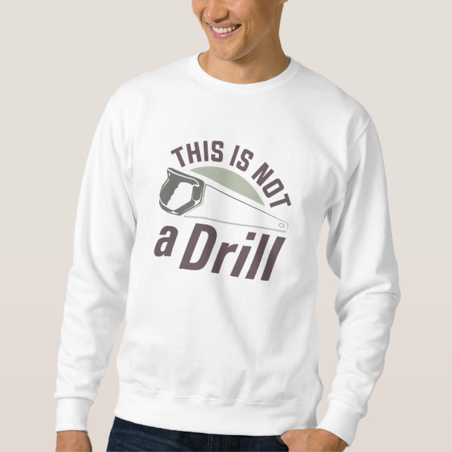 Sweatshirt Ce N'Est Pas Un Exercice (Devant)