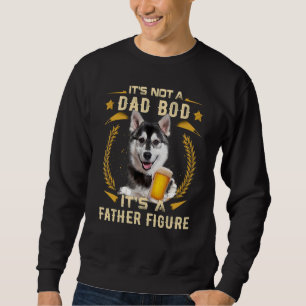 Sweatshirt Ce n'est pas un papa Bod C'est un père Figure Chie