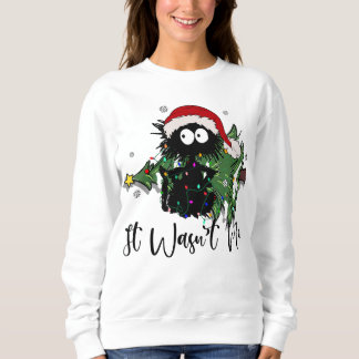 Sweatshirt Ce n'était pas moi