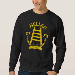 Sweatshirt Cerea Gialloblù Cheering Hellas Gialloblù Verona