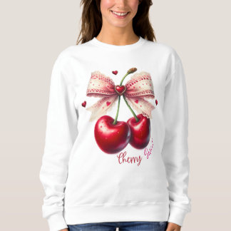 Sweatshirt Cerise Douce