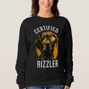 Sweatshirt Certified Rizzler, Funny Meme, Meme, W Rizz