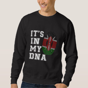 Sweatshirt C'est dans mon ADN Kenya Fier Drapeau Kenya