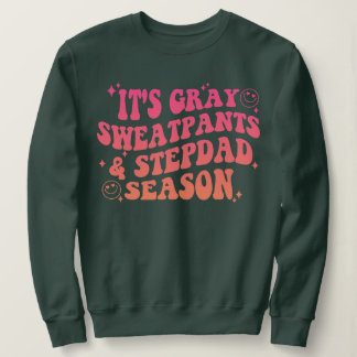 Sweatshirt C'est Gray Sweatpants Pas père saison Funny Chris